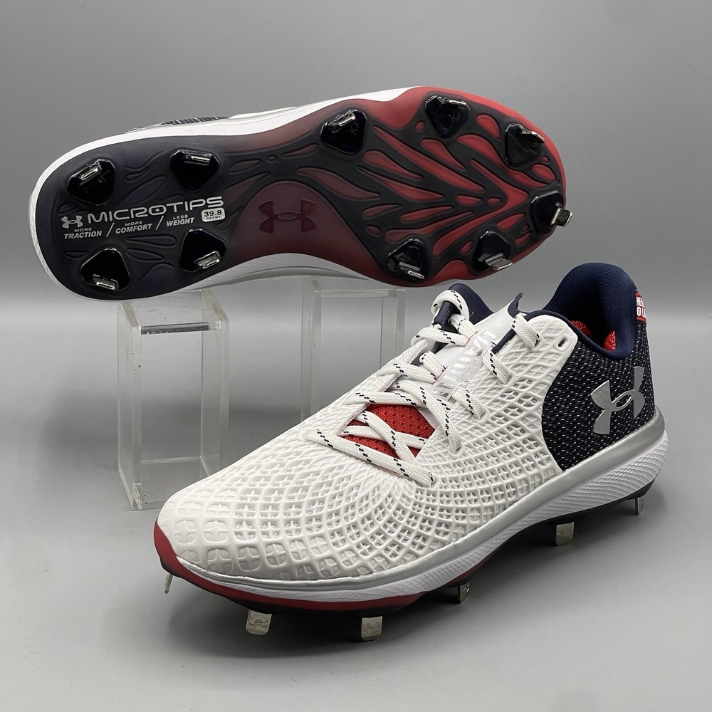 Under Armour Softball Cleats‎ Women's 8 Glyde 2.0 Charged American 3026602 USA